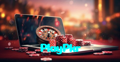 PlayPkr casino presented on mobile device in Pakistan with slots and live games